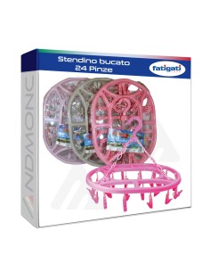 Stendino bucato 24 Pinze Fatigati