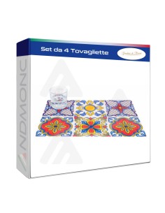Set da 4 Tovagliette art.21053h
