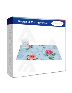 Set da 4 Tovagliette art.23002h