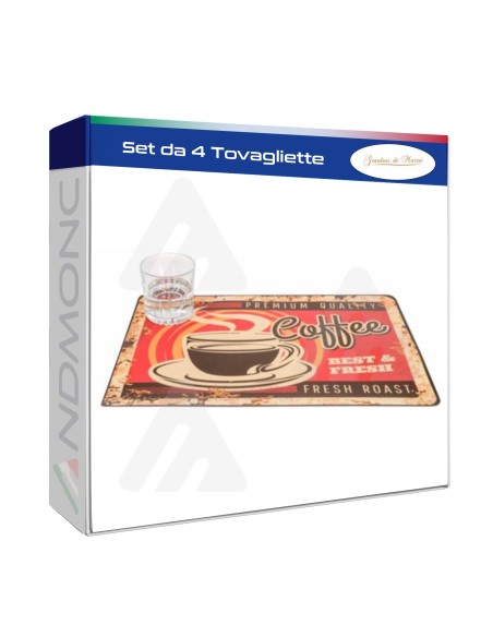 Set da 4 Tovagliette art.23012H