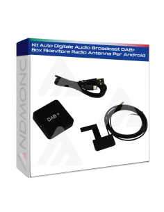 Kit Auto Digitale Audio Broadcast DAB+ Box Ricevitore...