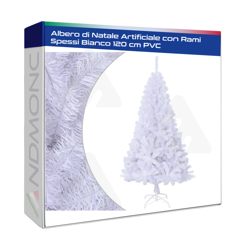 Albero di Natale Artificiale con Rami Spessi...