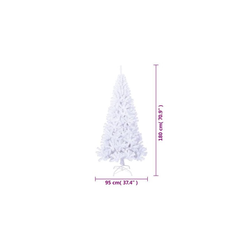 Albero di Natale Artificiale con Rami Spessi...