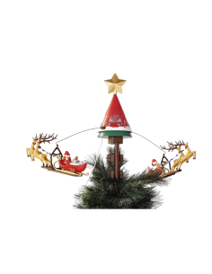 Puntale Sopra L’albero Di Natale Elettrico Roteante Con... 2