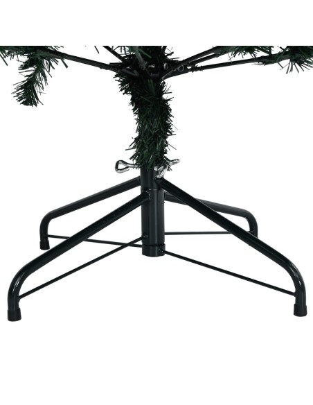 Albero di Natale Artificiale con pigne e punte innevate 180cm