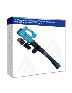 Soffiatore a batteria soffiatore foglie con velocità aria...