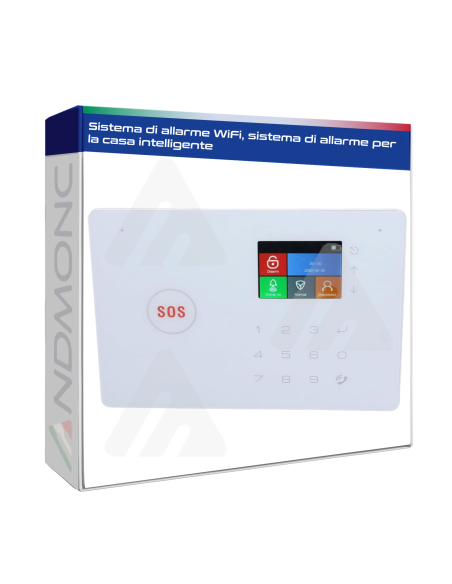 Sistema di allarme WiFi, sistema di allarme per la casa intelligente