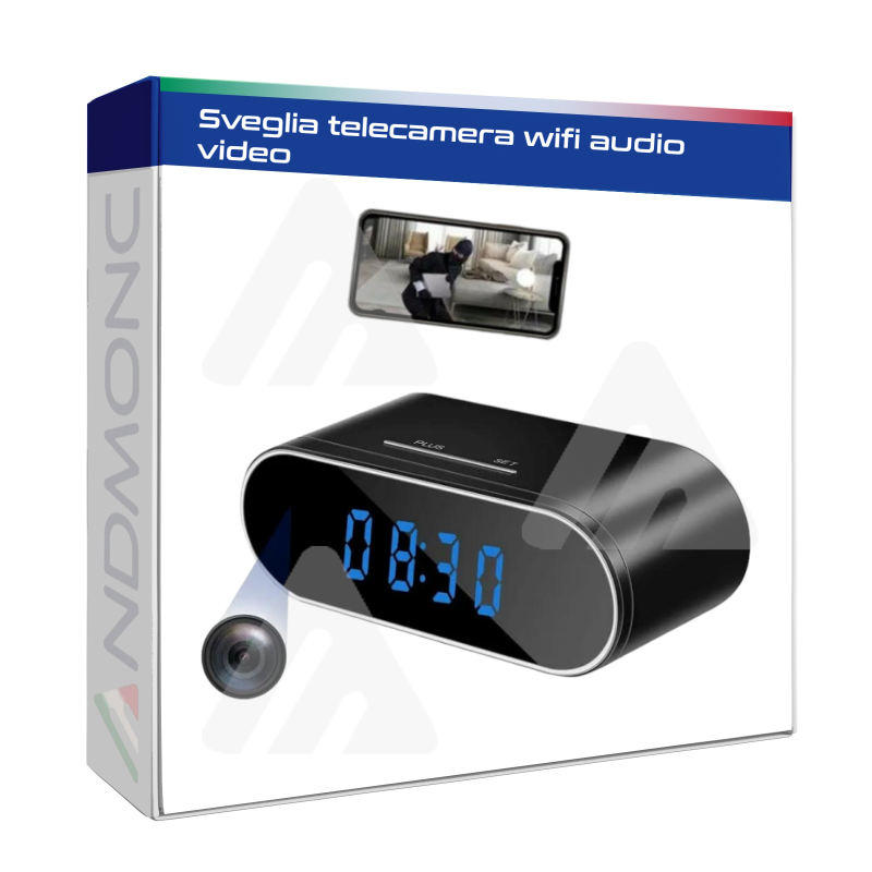 Sveglia telecamera wifi audio video