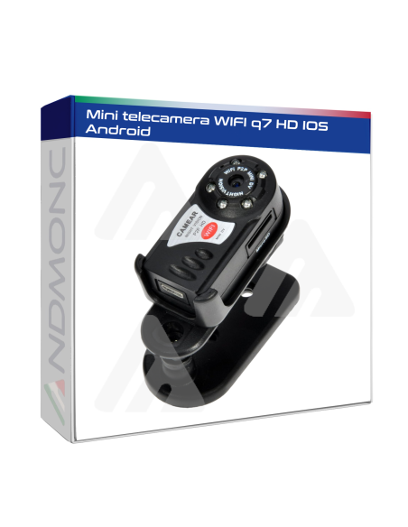 Mini telecamera WIFI q7 HD IOS Android