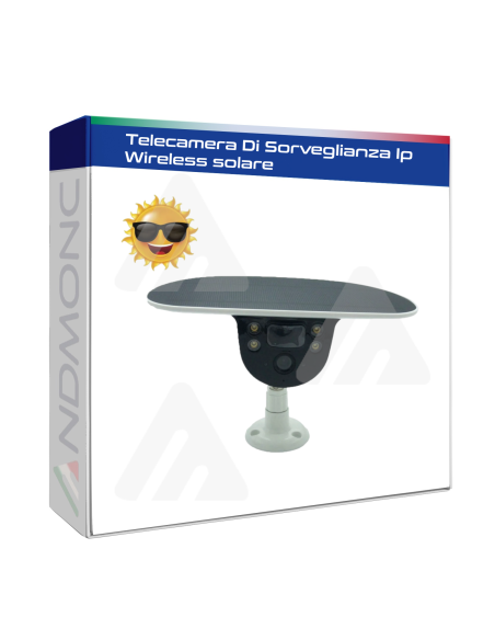 Telecamera Di Sorveglianza Ip Wireless solare