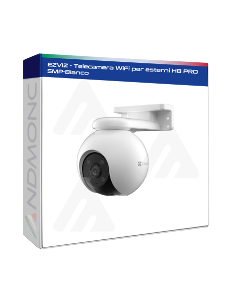 EZVIZ - Telecamera WiFi per esterni H8 PRO 5MP-Bianco