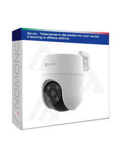 Ezviz - Telecamera da esterno con auto tracking e difesa...