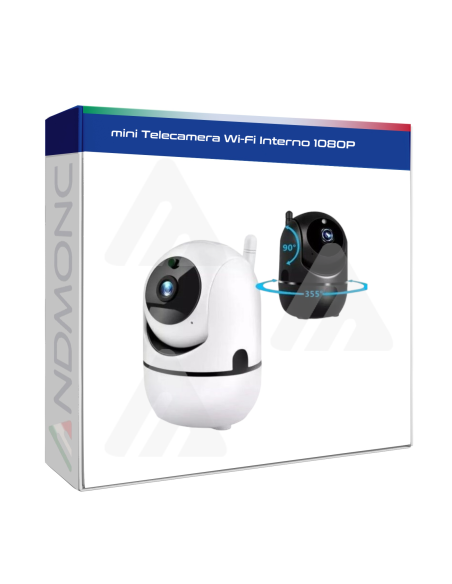mini Telecamera Wi-Fi Interno 1080P