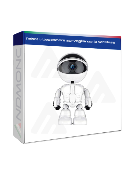 Robot videocamera sorveglianza ip wireless