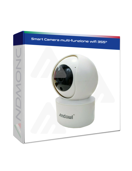 Smart Camera multi-funzione wifi 355°