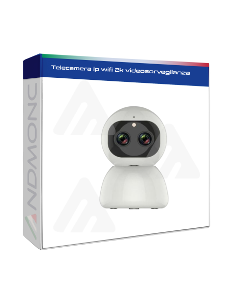 Telecamera ip wifi 2k videosorveglianza