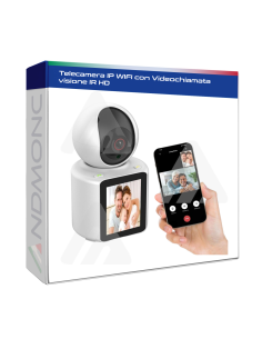 Telecamera IP WIFI con Videochiamata visione IR HD