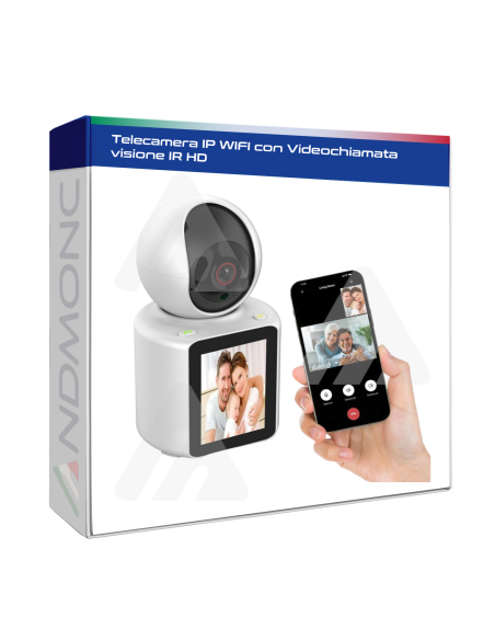 Telecamera IP WIFI con Videochiamata visione IR HD