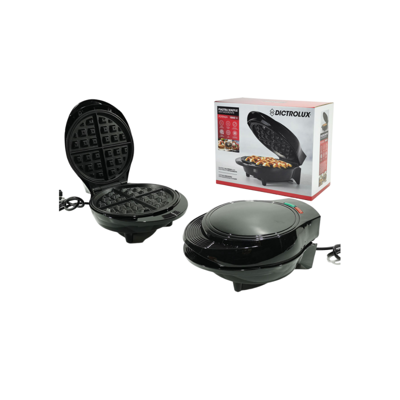Piastra elettrica per Waffle potenza 1000 W