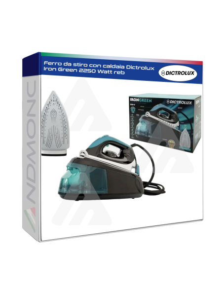 Ferro da stiro con caldaia Dictrolux Iron Green 2250 Watt reb