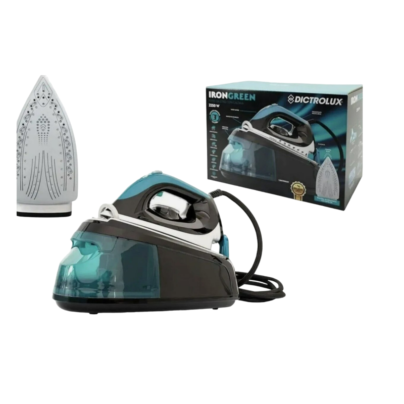 Ferro da stiro con caldaia Dictrolux Iron Green...