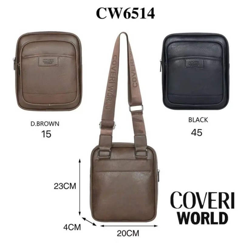 Borsa Marsupio a tracolla UOMO Coveri 23x20x4cm