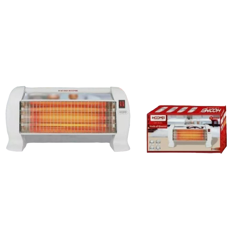 Stufa al Quarzo 400+400+400W Hoomei HM 8320L...
