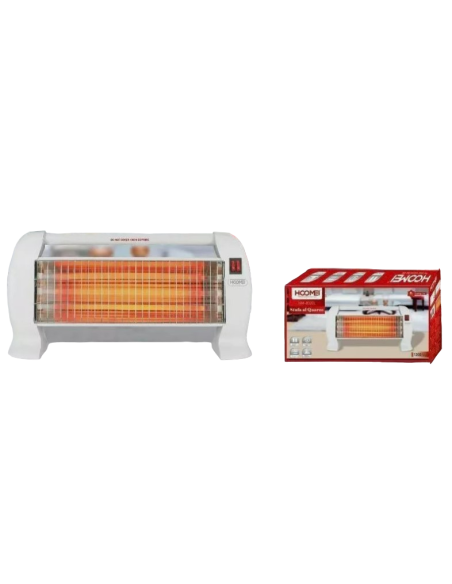 Stufa al Quarzo 400+400+400W Hoomei HM 8320L 1200WAT