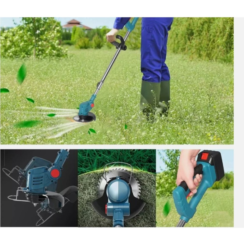 Decespugliatore elettrico a batteria litio 68Vf...