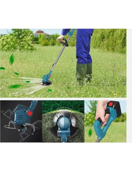 Decespugliatore elettrico a batteria litio 68Vf tagliaerba tagliabordi rasaerba