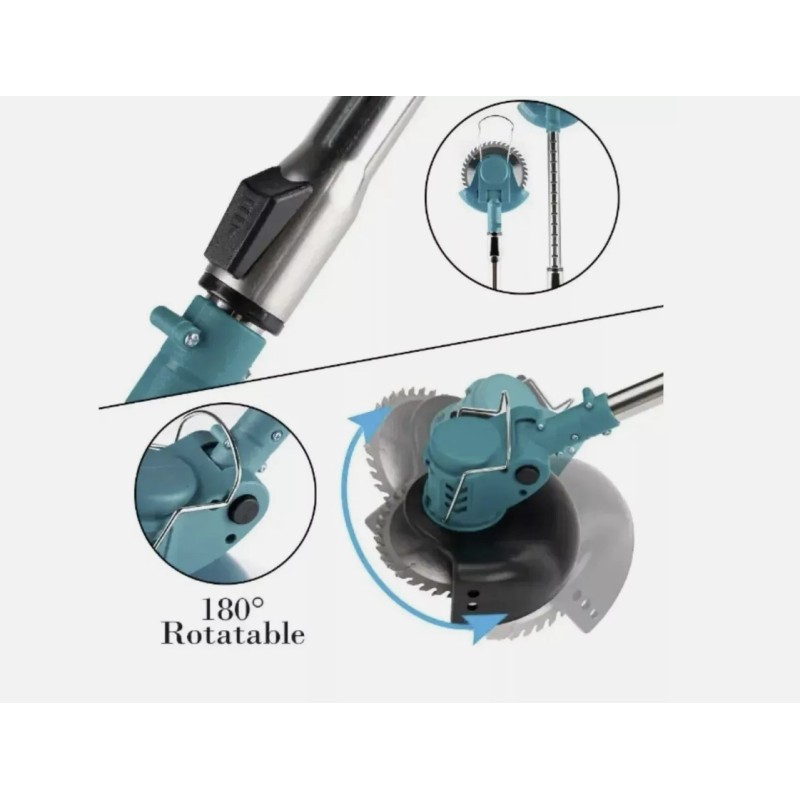 Decespugliatore elettrico a batteria litio 68Vf...