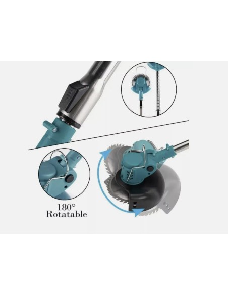 Decespugliatore elettrico a batteria litio 68Vf tagliaerba tagliabordi rasaerba