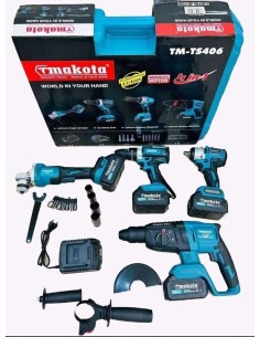 Set Attrezzi A Batteria TMAKOTA TM-TS406 SET 4 PEZZI... 2