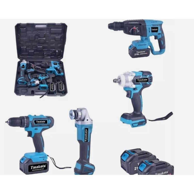 Set Attrezzi A Batteria TMAKOTA TM-TS406 SET 4...