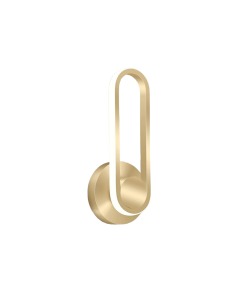 Lampada da parete Applique da parete ad anello ORO a LED... 2