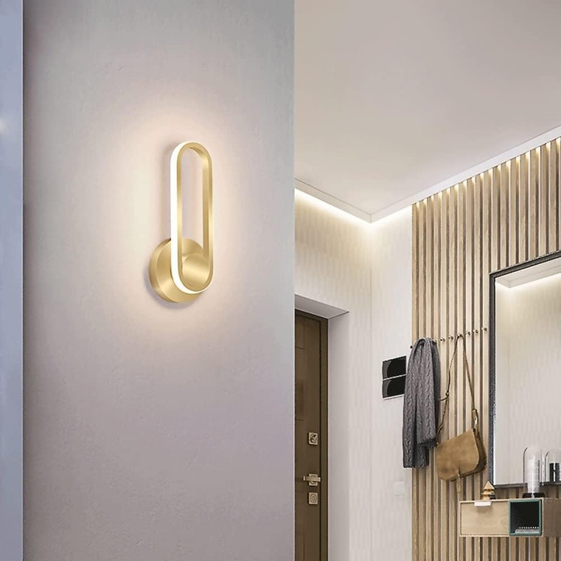 Lampada da parete Applique da parete ad anello...