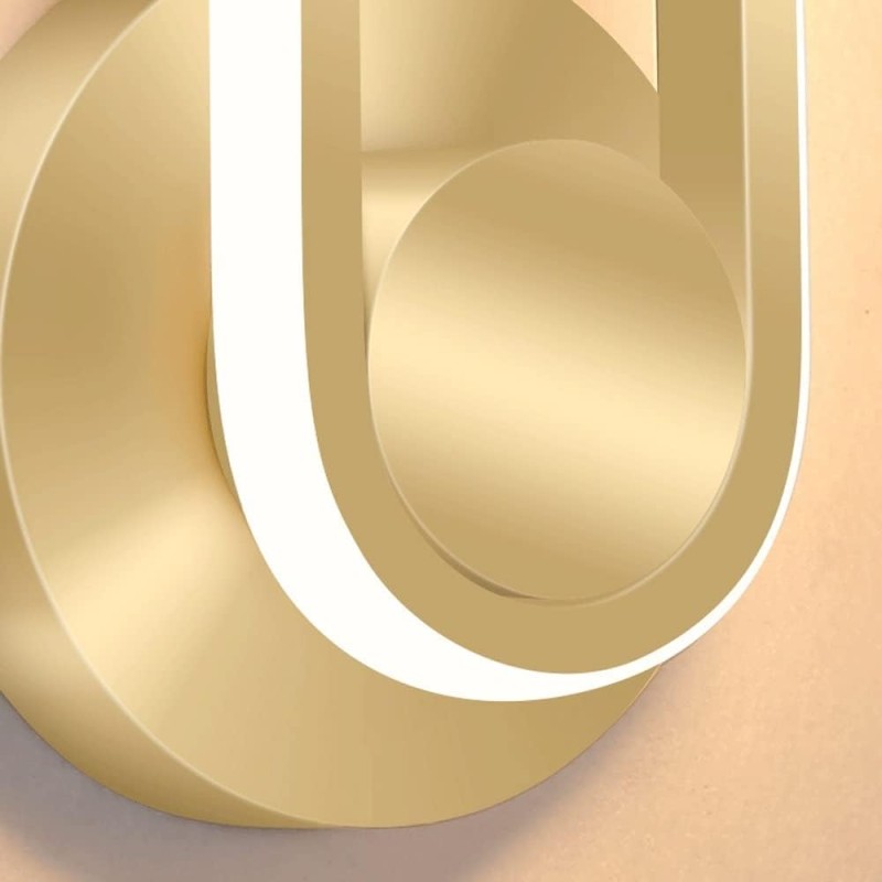 Lampada da parete Applique da parete ad anello...