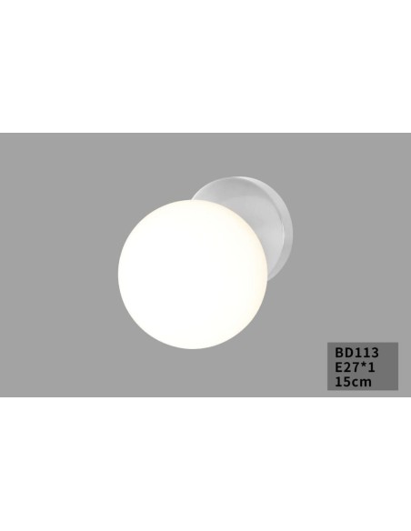 Applique Lampada da parete E27 15cm