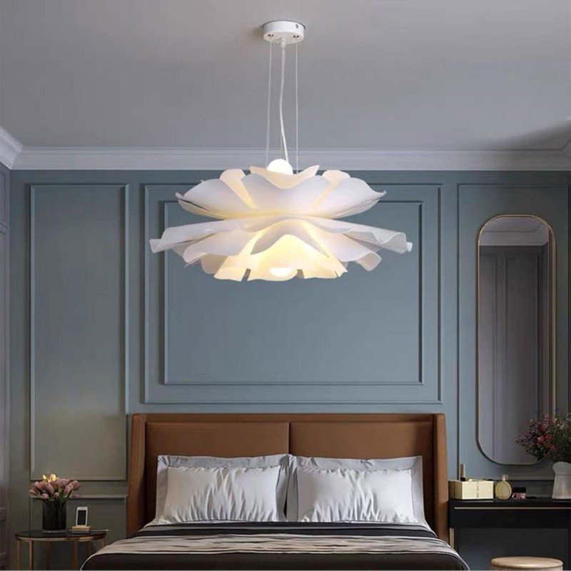 Lampadario 3000K-6400K E27 IP20 fiori di lusso