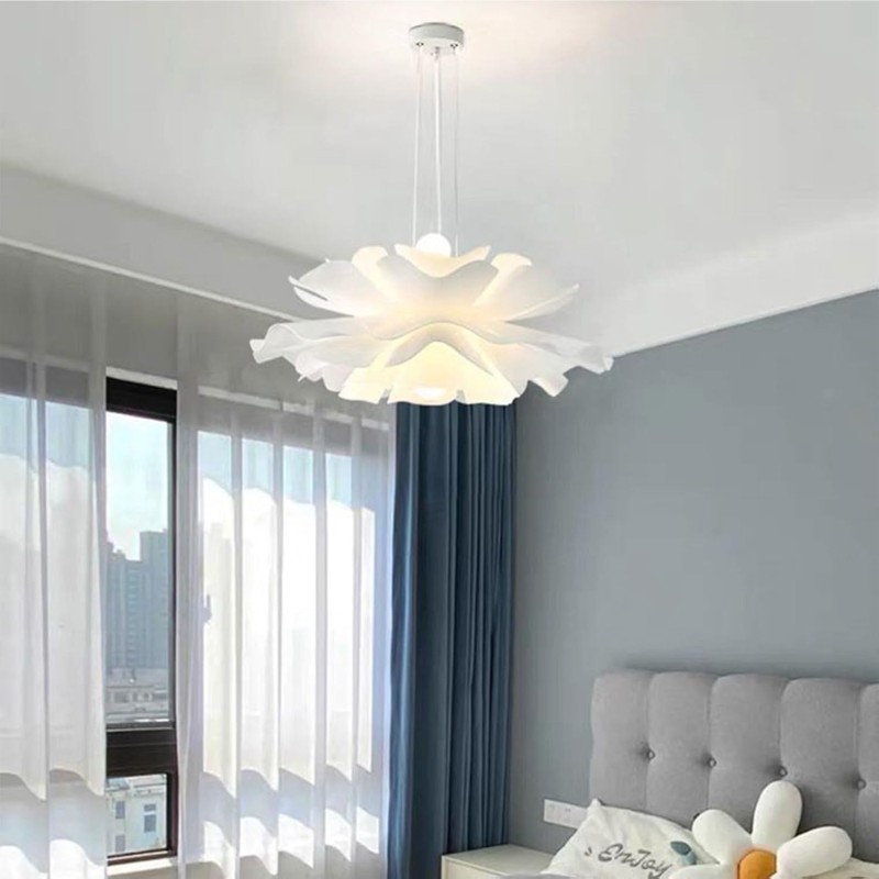 Lampadario 3000K-6400K E27 IP20 fiori di lusso