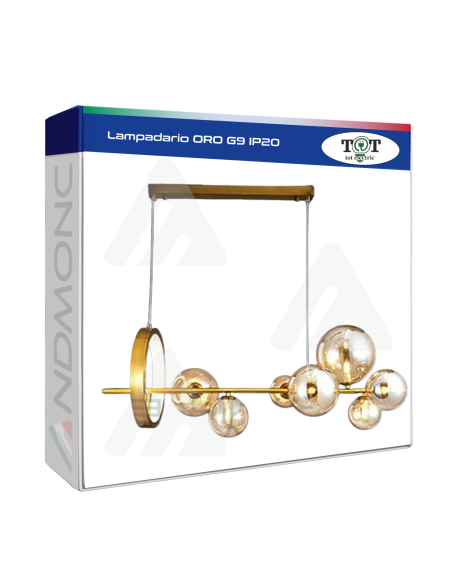 Lampadario ORO G9 IP20