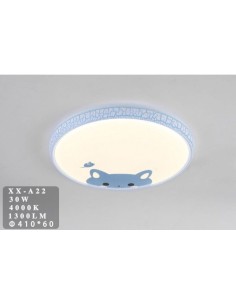 Plafoniera lampadario bambini 4000K 30W 1300LM 410X60 2