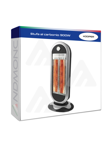 Stufa al carbonio 900W
