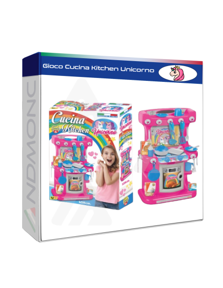 Gioco Giocattoli Cucina Kitchen unicorno toys bambina