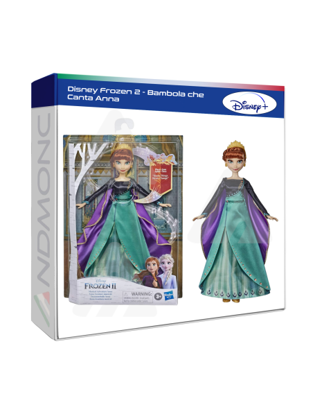 Disney Frozen 2 - Bambola che Canta Anna