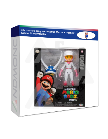 Nintendo Super Mario Bros - Peach Serie 2 bambola