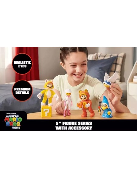 Nintendo Super Mario Bros - Peach Serie 2 bambola