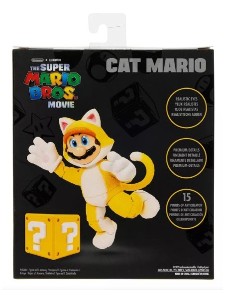 Nintendo Super Mario Bros Series 2 Mario Cat Block Bambola