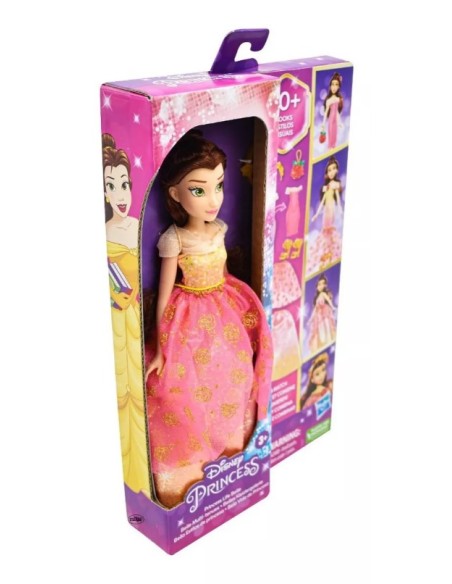 Disney Princess Life Belle Fashion bambola mix & match 10 scatola combinazioni outfit- Bambola