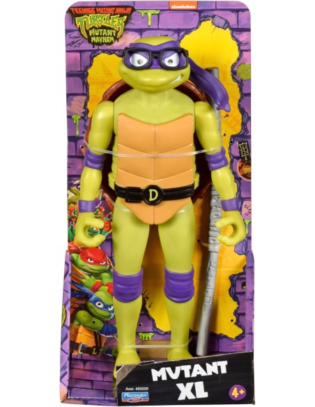 Tartarughe Ninja Teenage Mutant Action figure XL Donatello tartaruga